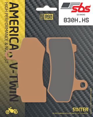 231663 - SBS HS Brake Pads VRSC06-17 FLH08-up FR