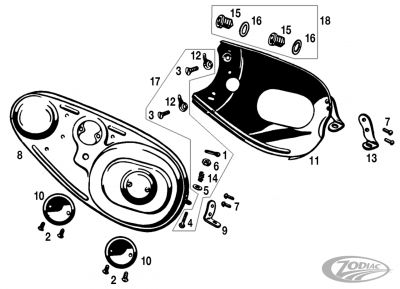 232174 - Colony inner Primary mount kit 45CI