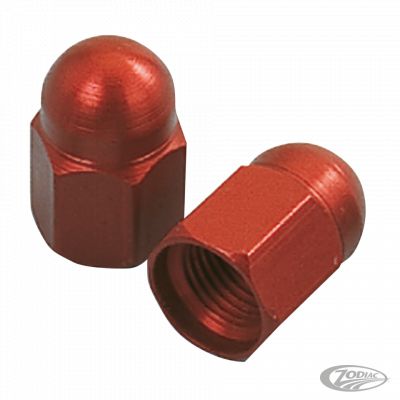 232572 - Barnett ANODIZED VALVE CAPS RED