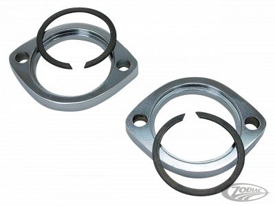 232712 - GZP Exhaust flanges with C-clips 84-up