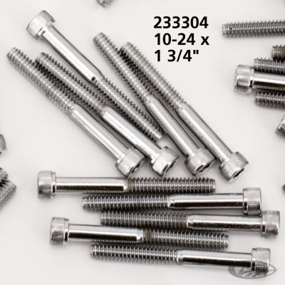 233304 - Midwest 10pck Chrome allen screws 10-24x1-3/4