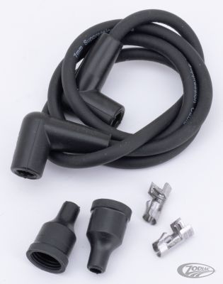 233702 - ACCEL black plug wire kit, supression