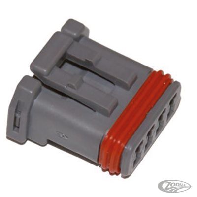 233737 - NAMZ MX-1900 4-Position Socket Housing Gray