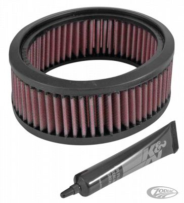 233794 - K&N Airfilter element for S&S Super E&G