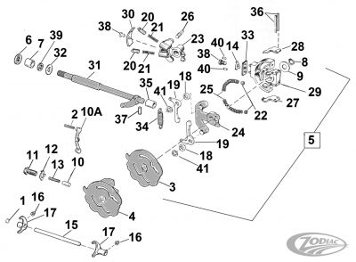 234321 - V-Twin Pin, arm support