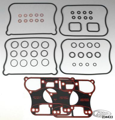 234433 - JAMES Rocker cvr gasket kit XL86-90 rubber