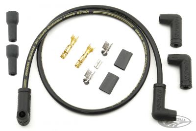 234528 - ACCEL 8.8 90 DEGREE PLUG WIRES BLACK