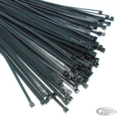 235500 - WÜRTH 100pck cable ties 11" black