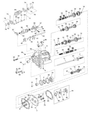 237069 - GZP 4th. Gear mainshaft BT94-06 38T