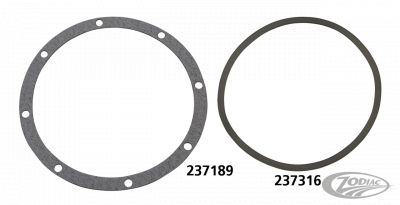 237189 - S&S Gasket,Outer Cover,Flanged BT70-99