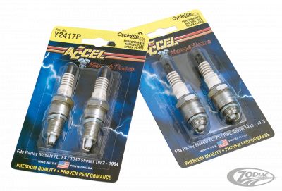 237311 - ACCEL white Platinum spark plugs 2418P,