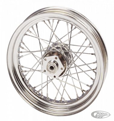 237981 - GZP 16" Wheel FLH/T84-99 fr inox spokes