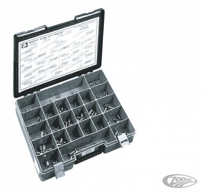 238220 - Midwest Ass.tray Chr.flat head socket 24 sizes