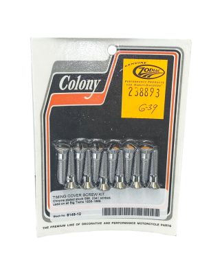 238893 - COLONY 1/4-24x1.125" oval head screw, set of 12