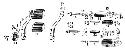 238943 - Colony Starter clamp bolt kit, prkrzd