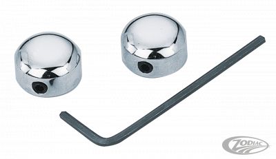 301097 - GZP Chrome socket head bolt cover set 1/