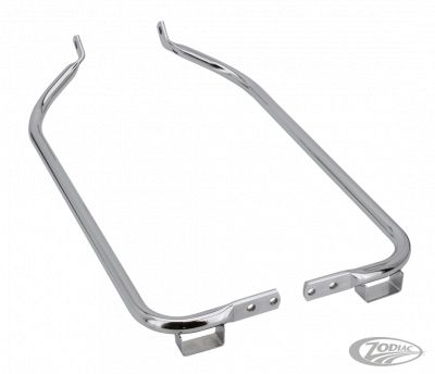 302264 - GZP Chrome saddlebag support kit FLH/T97