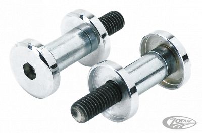 345004 - GZP Chrome flushmount riser bolt kit 1/2