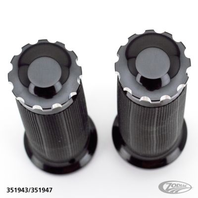 351943 - GZP Black Turbo gripset black rubber