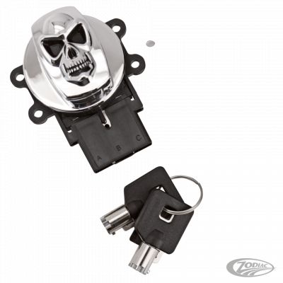 370102 - GZP Chr skull ignition switch F*ST96-10