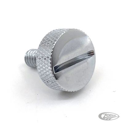 370297 - GZP Chr slotted Ezy seat screw 1-4-20