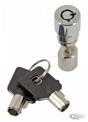 370964 - GZP Chrome neck lock pin set with key