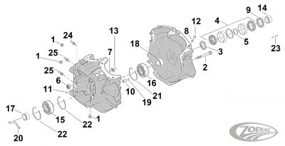701907 - Eastern Roller bearing BT03-up & S&S cases