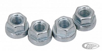 701982 - COLONY 4pck Nuts, 5/16-24 hex flange