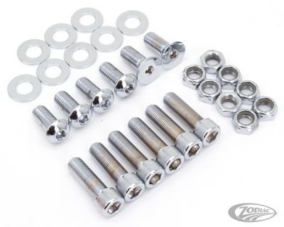 710615 - Midwest Fender strut screw kit Allen/Flat FXST