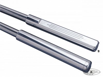 711124 - TOLLE Sliders/Tubes Smooth polished stock +6"