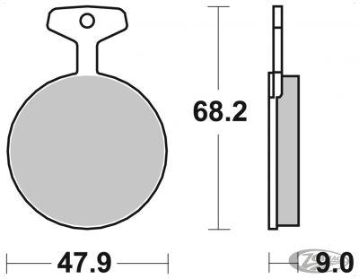 711166 - SBS HF Brake pads sprocket disc kit