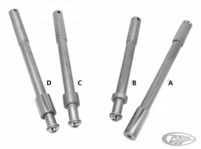 711198 - TOLLE Axle for 39mm fork and 195mm triple tree