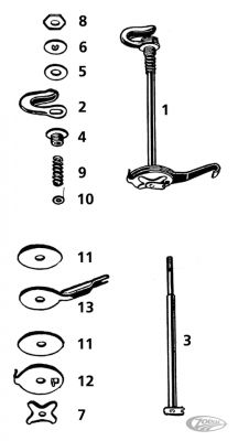 720032 - Samwel Chrome Lever steeringdemper