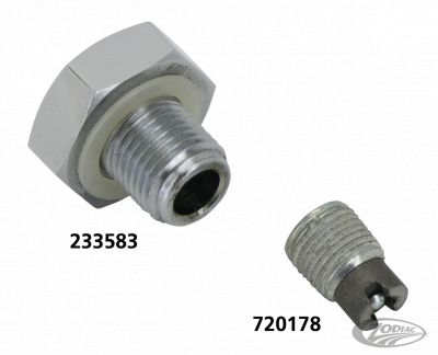 720178 - JIMS Magnetic pipe plug #739A 1/8 NPT each