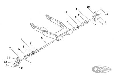 723019 - GZP 2pck Spacer Pivot