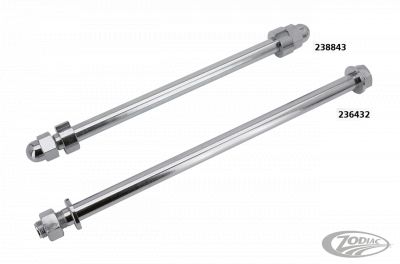 730525 - GZP Wheel Axle 25mm L=410 mm incl. spacer