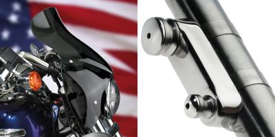 730983 - National Cycle Wave QR (Stinger) windshield kit FXDC