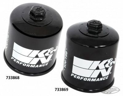 733868 - K&N Black Wrench-Off Oil filter XG15-UP