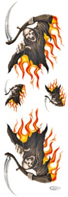 734387 - LeThaL ThReaT Flaming Reaper decal set