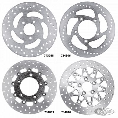 734799 - EBC FLH/T86-99 billet rear disc for V-pads