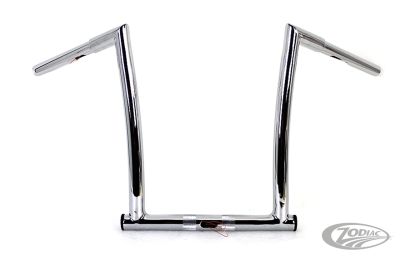 734935 - V-Twin 16" ChiZeled Bar 1.25" Chr Dimpled TBW