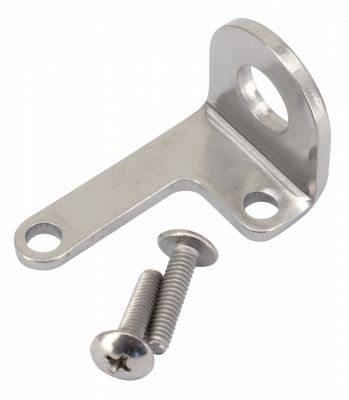 735061 - V-Twin Choke Cable Bracket Stainless FL/FX90-17