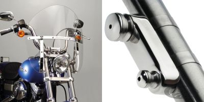 735306 - National Cycle Switchblade Chopped Clear kit 49mm forks