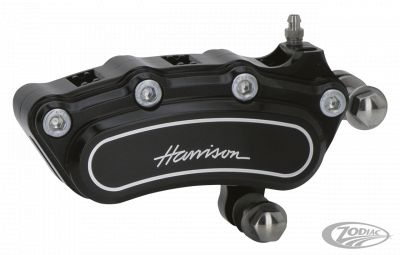 739109 - Harrison Billet Slim L/H 6 piston fr 00-up black