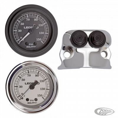 739918 - Legend PSI Gauge black for fairingmount