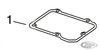 740393 - JAMES 10pck Trans.top cover gasket BT86-99