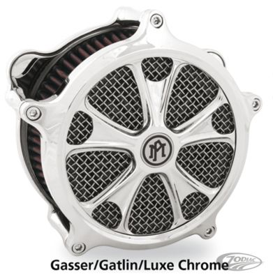 740792 - PM aircl cover Gatlin/Gasser/Luxe Chrome