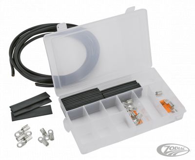 741180 - GZP Battery & Starter cable kit Black