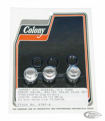 741785 - COLONY Oil pump and Tappet Screen plug set