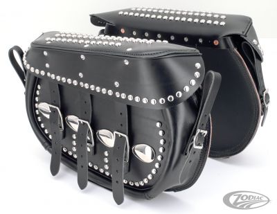 741862 - Samwel Kingsize saddlebag Softail mount B/Welt